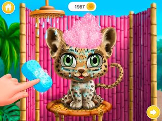 Screenshot 15: Baby Jungle Animal Hair Salon