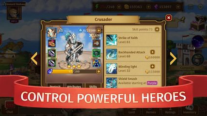 Screenshot 2: Lords of the Arena: Heroes of PvP
