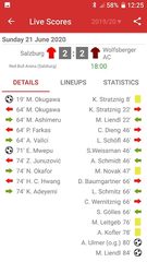 Screenshot 3: Live Scores for Admiral Bundesliga 2021/2022