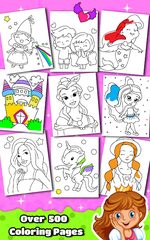 Screenshot 10: Princess Coloring Book for Kids & Games for Girls