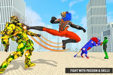 Screenshot 10: Police Lion Robot Superhero: Super Speed Hero Game