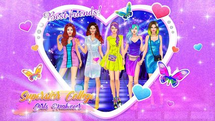 Screenshot 1: Star College Girls Makeover