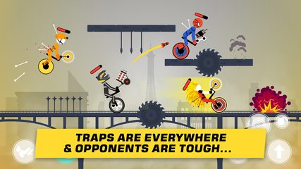 Screenshot 1: Stickman Racing