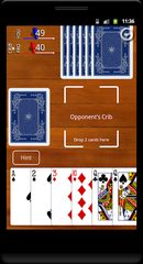 Screenshot 1: Cribbage Classic