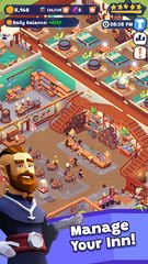 Screenshot 3: Idle Inn Empire - Hotel Tycoon