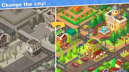Screenshot 5: Town Blast: Toon Characters & Puzzle Games