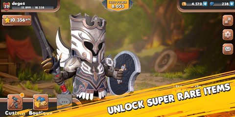 Screenshot 5: Big Helmet Heroes: Journey