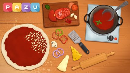 Screenshot 2: Pizza maker - cooking and baking games for kids