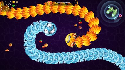 Screenshot 10: Snake vs Worms: Fun .io Zone