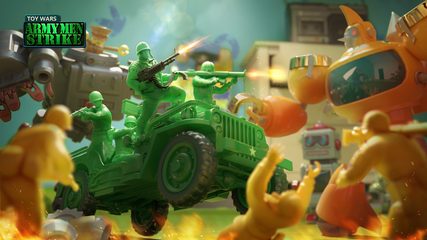 Screenshot 1: Army Men Strike: Toy Wars