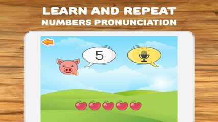 Screenshot 1: Math for kids: numbers, counting, math games