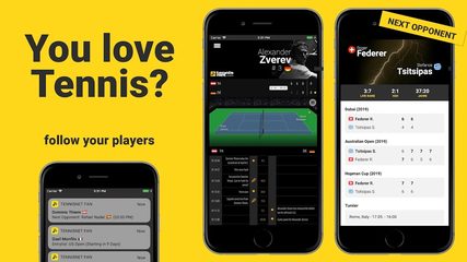 Screenshot 1: Tennis Fan - ATP / WTA