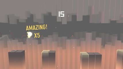 Screenshot 1: Ultra Bounce - Idle ball bounce gravity puzzle