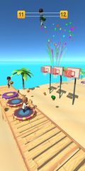 Screenshot 4: Jump Up 3D: Jump Dunk - Trampoline Basketball game