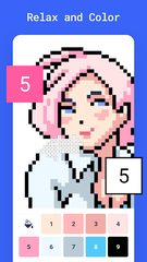 Screenshot 1: Color by number - 8bit pixel art