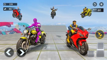 Screenshot 7: Superhero Bike Stunt 3D Games