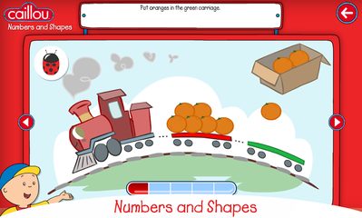 Screenshot 2: Caillou learning for kids