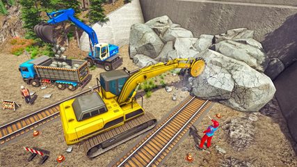 Screenshot 12: City Train Track Construction: Free Truck Games