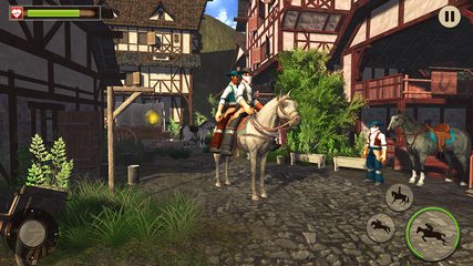 Screenshot 3: Horse Racing Taxi Driver Games