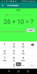 Screenshot 4: Pocket Math – Mental arithmetic trainer