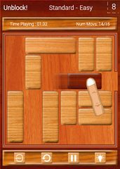 Screenshot 1: Unblock, slide puzzle
