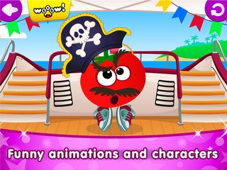 Screenshot 24: Funny Food DRESS UP games for toddlers and kids!😎
