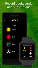 Screenshot 3: REFSIX - Soccer Referee Watch App