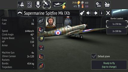 Screenshot 8: Warplanes: WW2 Dogfight