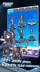 Screenshot 3: Goddess Legion: Silver Lining - AFK RPG