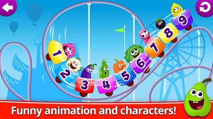Screenshot 9: Funny Food 123! Kids Number Games for Toddlers