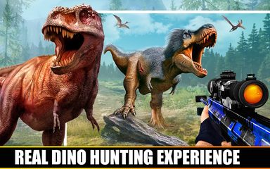 Screenshot 2: Wild Dinosaur Hunting Gun Game