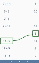 Screenshot 14: Addition and subtraction