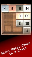 Screenshot 1: 2048 Perspective Cubes & Cards
