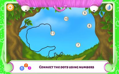 Screenshot 19: Connect the Dots  - Dinosaurs