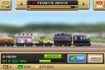 Screenshot 3: Pocket Trains: Tiny Transport Rail Simulator