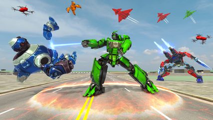 Screenshot 12: Bus Robot Car Game: Robot Game