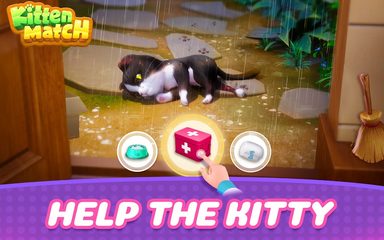 Screenshot 1: Kitten Match
