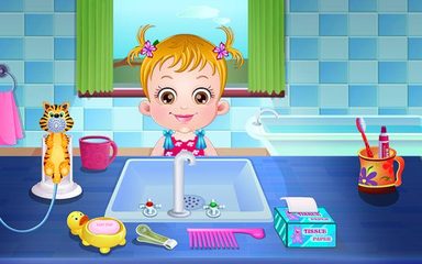 Screenshot 1: Baby Hazel Hygiene Care