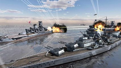 Screenshot 1: World Warships Combat