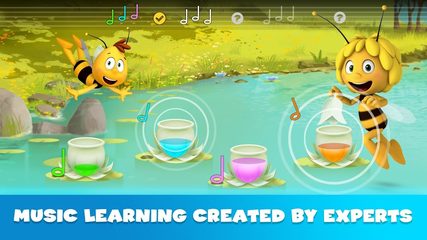 Screenshot 2: Maya The Bee: Music Band Academy for Kids