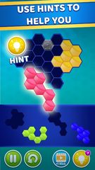 Screenshot 3: Hexagon Match