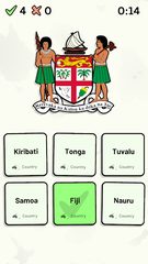 Screenshot 6: Countries of Oceania Quiz