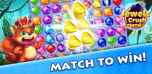 Screenshot 7: Jewels Crush Legend- Diamond & Gems Match 3
