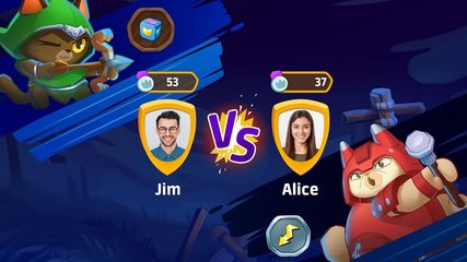 Screenshot 8: Cat Force - PvP Match 3 Game