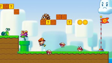 Screenshot 1: Super Jacky's World Jungle Run
