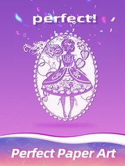 Screenshot 9: Paper Art: Unique 2D/3D Paper Carving by Number