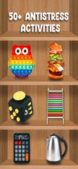 Screenshot 1: Antistress Fidget Toys 3D Box 4+