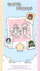 Screenshot 1: Pastel Friends : Dress Up Game