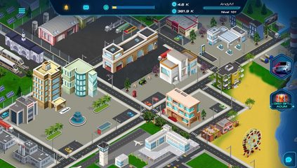 Screenshot 1: Virtual Truck Manager 2 Tycoon