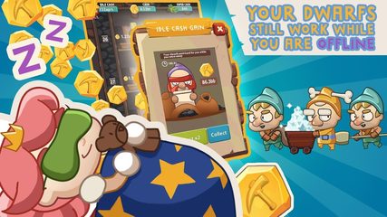 Screenshot 3: Seven Idle Dwarfs